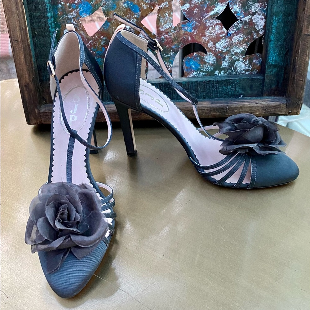 SJP by Sarah Jessica Parker Carrie T-strap Pumps